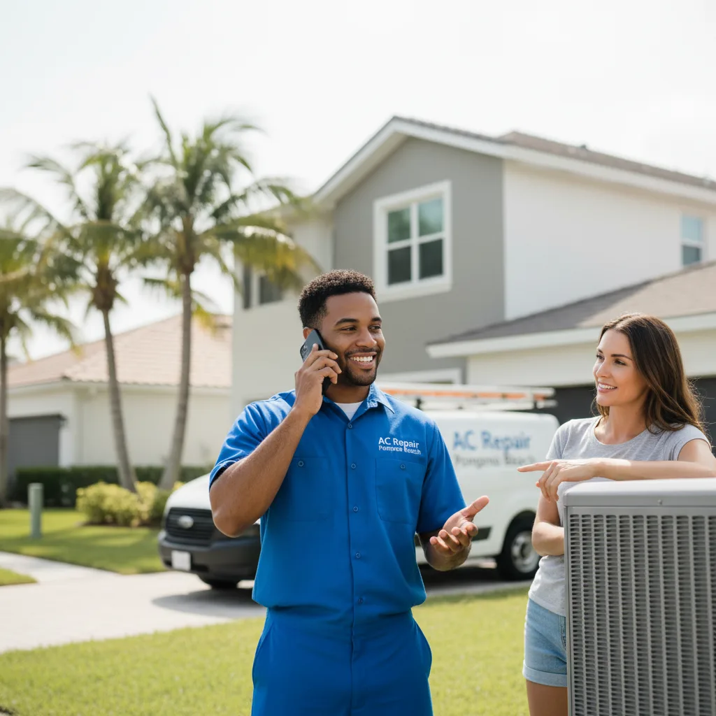 AC Repair Pompano Beach customer support in Great Neck